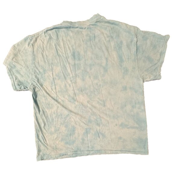 Sublime 40oz. to Freedom Tie Dye T-Shirt XL Blue Sun Graphic Band Tee Men - Picture 6 of 6